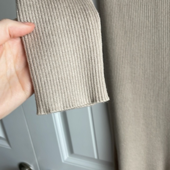 Lush Mock Neck Cut Out Sweater Dress - Picture 9 of 10